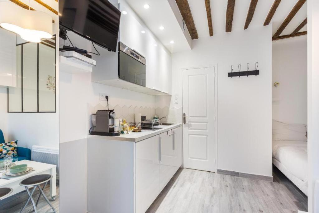 Апартаменты Cmg - Cosy Studio -Montorgueil Париж Экстерьер фото